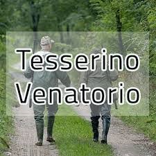 DISTRIBUZIONE TESSERINI VENATORI 2018/2019