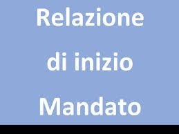 RELAZIONE DI INIZIO MANDATO