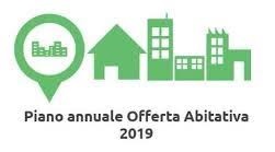 PIANO ANNUALE OFFERTA ABITATIVA ANNO 2019