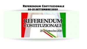 REFERENDUM COSTITUZIONALE DEL 20-21 SETTEMBRE 2020