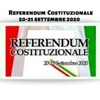 REFERENDUM COSTITUZIONALE DEL 20-21 SETTEMBRE 2020