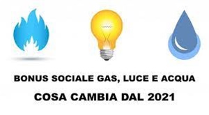 BONUS GAS LUCE E SERVIZIO IDRICO