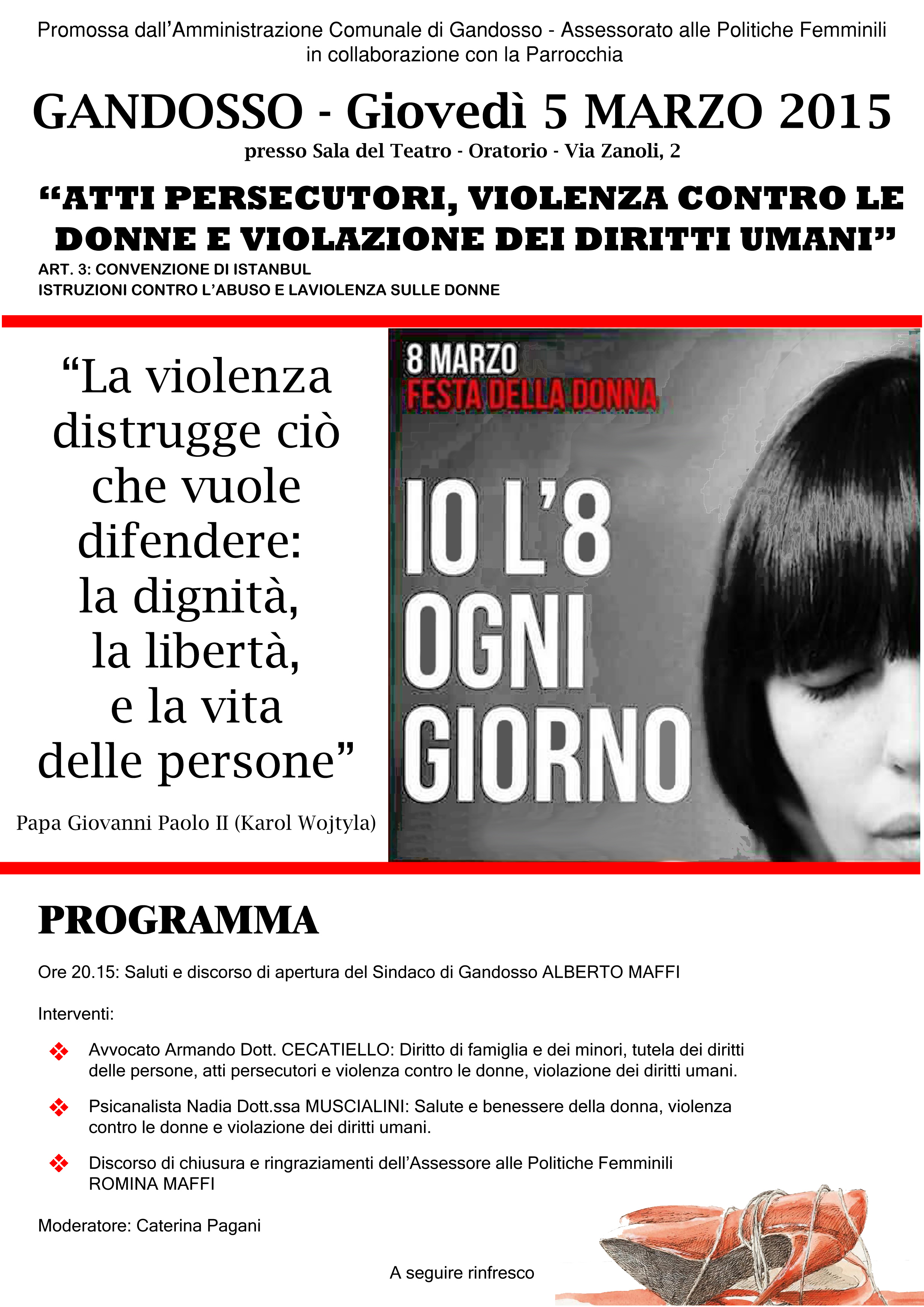 CONVEGNO 5 MARZO 2015